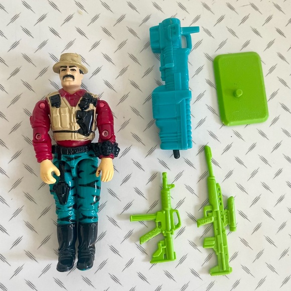 GI Joe Bazooka 1993 Action Figure - Picture 2 of 4
